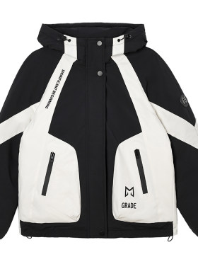 加厚冲锋衣羽绒棉服女短款2026新