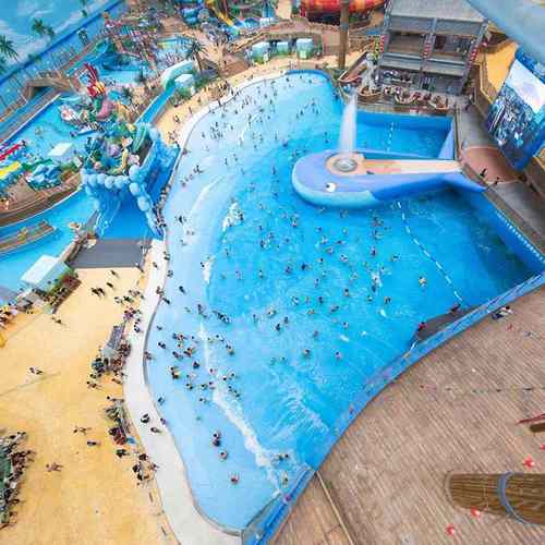 水上乐园项目工程案例展示玻璃钢实力工厂定制游乐园大型游乐设施