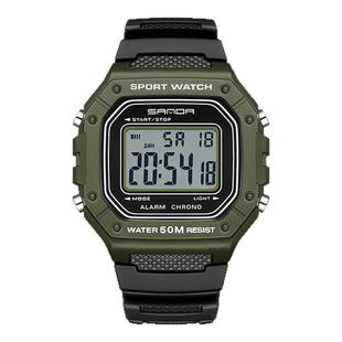 部队当兵入伍手表男款学生军训人专业户外运动多功能防水电子军表