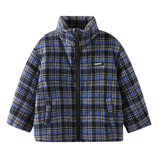贝田2025新款冬季儿童羽绒服男童御寒保暖高充绒量防寒服大童外套