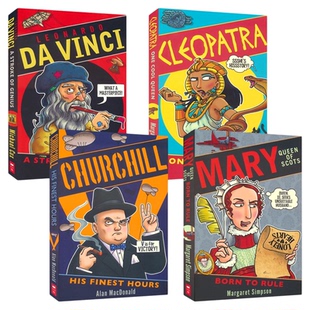 Horribly Famous 可怕的历史名人 Horrible Histories 姊妹系列 可怕的历史 名人传记故事书 百科科普读物 英文原版进口儿童图书