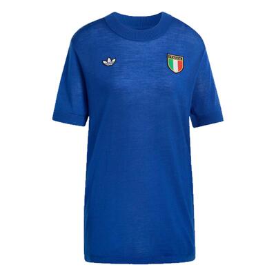 皇贝正品Adidas阿迪达斯意大利1970年复古怀旧短袖足球服男JN3706