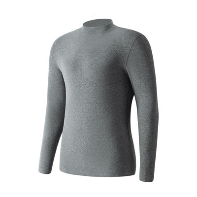 兄华纯棉中领加厚男士保暖内衣