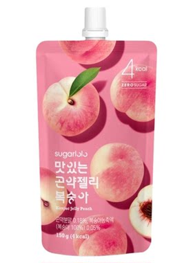 韩国Sugarlolo果味低卡蒟蒻果冻