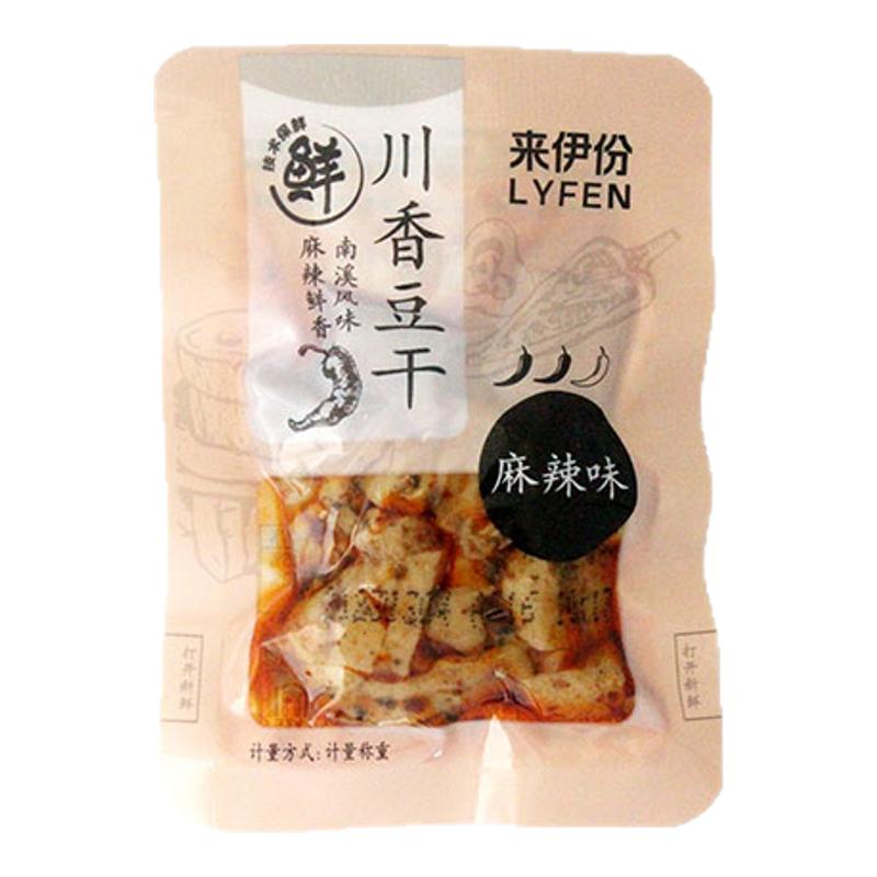 来伊份川香豆干500g麻辣味