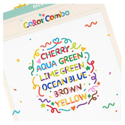 英文字母数字3D彩色无痕可移贴纸