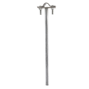 热镀锌圆钢避雷支架防雷支持卡T型防雷支架避雷带避雷卡子支撑卡