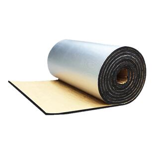 隔热棉自粘保温棉屋顶汽车防晒管道隔音棉防水阻燃铝箔防火隔热棉