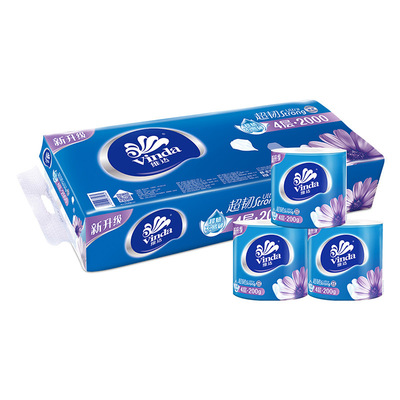 维达超韧有芯卷纸200g10卷提装4层加厚家用卫生纸卷筒纸巾