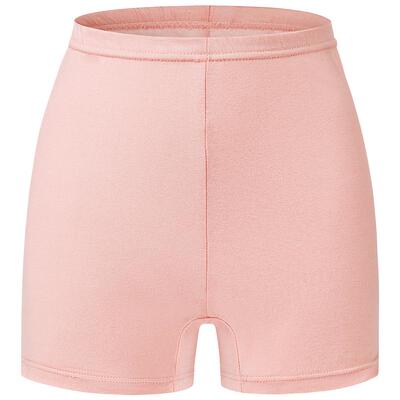 纯棉银离子抗菌中高腰平脚裤内衣