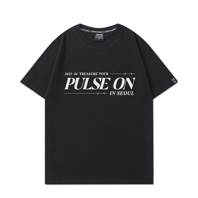 2026TREASURE巡演唱会PULSEON周边短袖T恤男女粉丝应援服宽松潮流