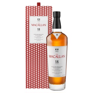 【高地】麦卡伦18年蓝钻双雪莉桶桶新版单一麦芽威士忌洋酒行货