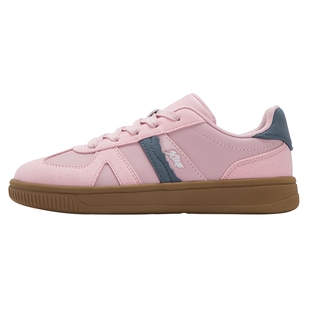 特步童鞋冬季新款儿童魔术贴板鞋女童防滑运动鞋中大童软底德训鞋