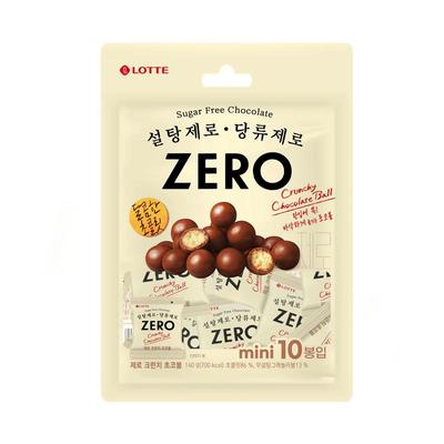 韩国进口乐天ZERO无糖巧克力豆