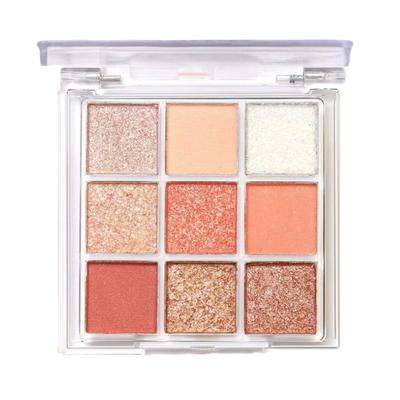 九色珠光碎钻爆闪大地色暖棕眼影