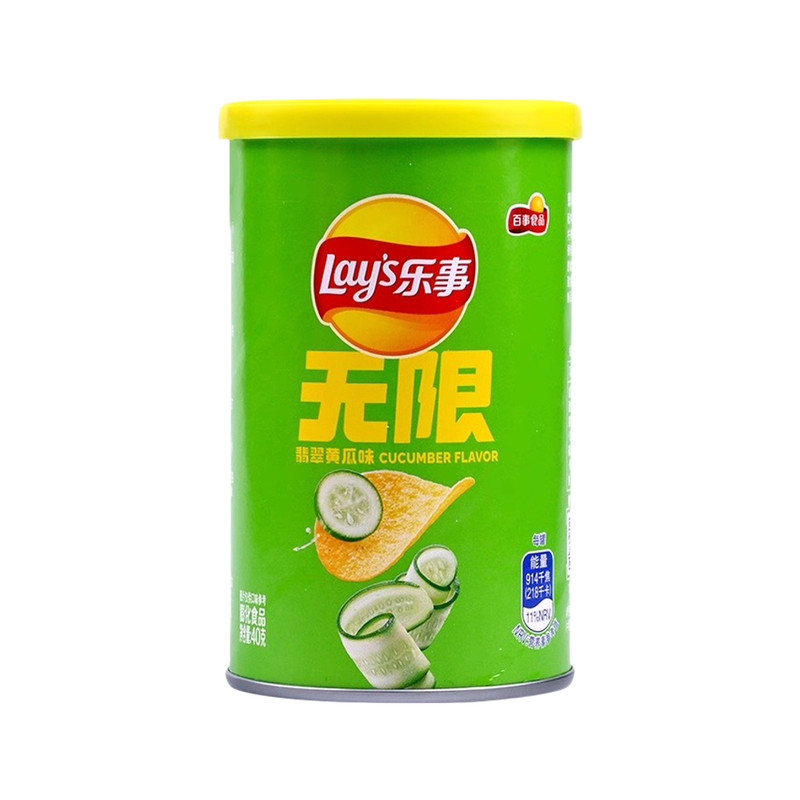 乐事无限薯片罐装40克