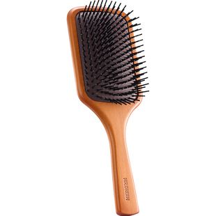 Mr.green德国格林先生气垫梳头皮按摩梳头部经络气囊顺发木质梳子