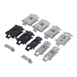 DIN35mm导轨卡扣电源开关轨夹扣除湿器装置安装支架标准金属轨夹