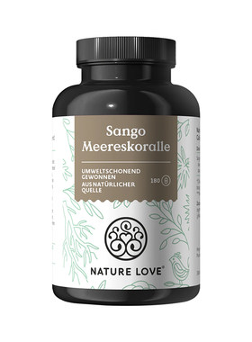 拜耳NatureLove海珊瑚钙镁180粒