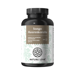 NATURELOVE纳初乐德国海珊瑚钙镁胶囊矿物质成人中老年补钙镁