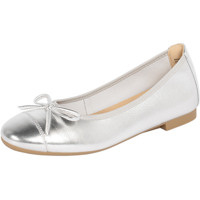 REEMOOR平底小香风蝴蝶结蕾舞鞋