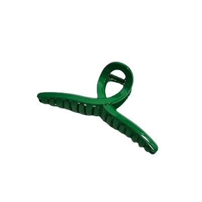 姚萱日韩PC材质绿色抓夹