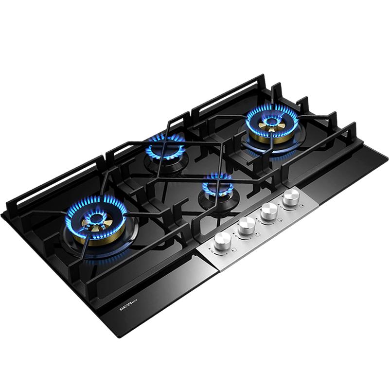 四头猛火天燃煤气灶嵌入台式两用