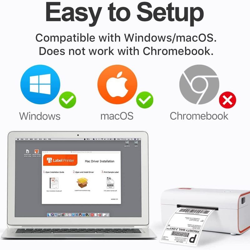 23热敏标签条码打印机不干胶快递单标签E宝邮电子面