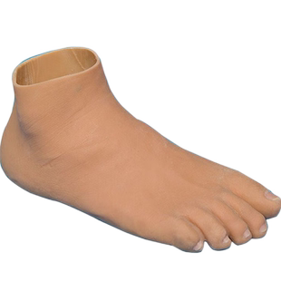 丹蓉进口硅胶半足假肢碳纤板脚掌脚趾截肢专用假脚断脚断残脚走路