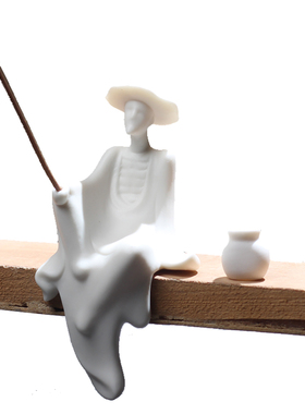 德化白瓷禅意新中式风酒柜装饰品