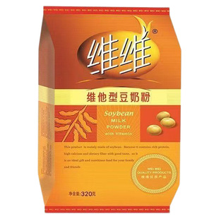 维维维他型豆奶粉320克维他型成人学生营养冲饮早餐方便豆奶粉
