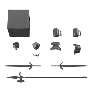 万代拼装模型 30MF系列 道具商店2 战士配件 配件包