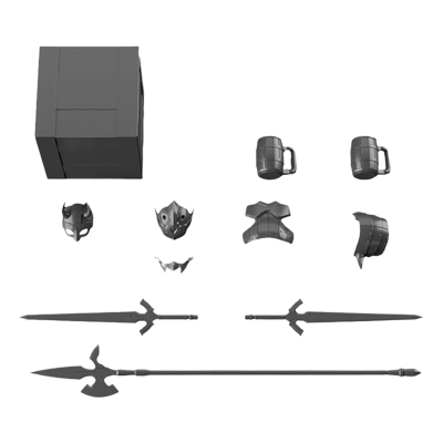 万代拼装模型 30MF系列 道具商店2 战士配件 配件包