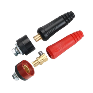 电焊机快速接头配件插头地线焊把电焊线正负极公母连接头接线端子