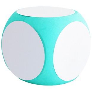 可擦写骰子儿童玩具英语课堂游戏教具数学公开课道具空白大号筛子