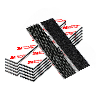 3M强力双面胶带背胶高粘度车载脚垫纱窗固定防滑耐高低温带子母扣