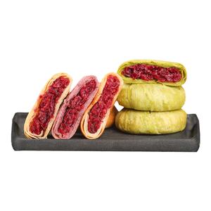 鲜花饼云南特产玫瑰花早餐面包整箱零食小吃糕点休闲食品礼盒送礼