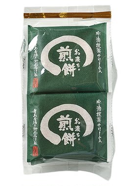 现货速发日本 寺岛屋弥兵卫 抹茶煎饼 茶果子香脆浓抹茶夹心仙贝