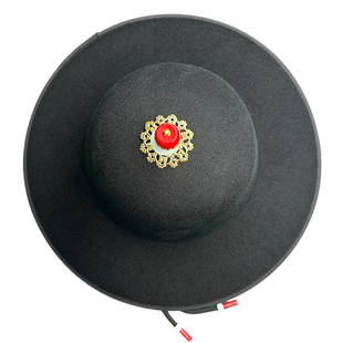 炎蔻明制帽子儿童汉服飞鱼服锦衣卫配帽大圆帽乌纱帽翼善冠官帽男
