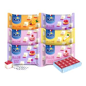 kiri水果味进口营养包装再制干酪