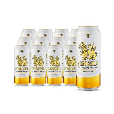 SINGHA啤酒伟狮490ml听装