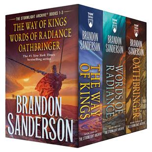 英文原版 飓光志1-3册 Stormlight Archive MM Boxed Set I Books 1-3 英文版 Brandon Sanderson 全英文版进口原版英语书籍