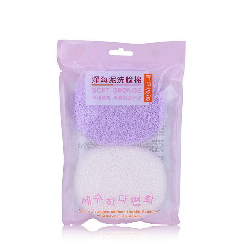 洗脸扑海绵洁面加厚小孔木浆
