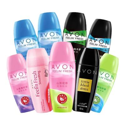 雅芳女士香体露走珠滚珠小黑裙