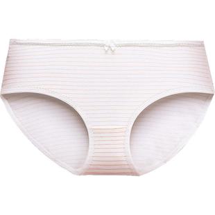 红豆女士内裤纯棉全棉裆抗菌短裤少女蕾丝甜美可爱印花女生三角裤