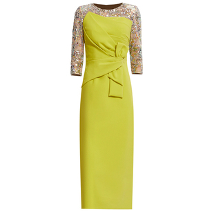 创意狐法式轻礼服高端轻奢小众日常可穿主持人气质演出服连衣裙女