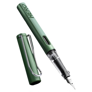 英雄359钢笔三年级小学生专用正姿练字可替换墨囊精致高颜值儿童初学者四五年级不漏墨不可擦官方旗舰店正品