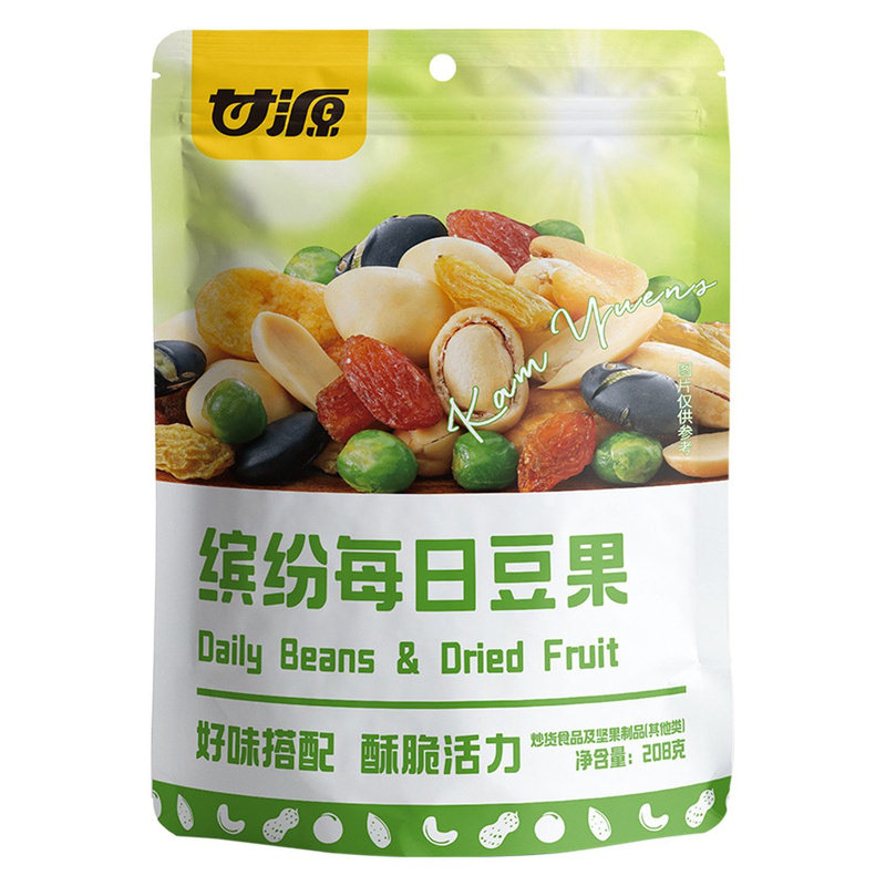 甘源缤纷每日豆果年货巨好吃零食