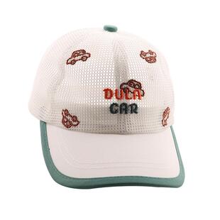 婴儿遮阳帽子夏季薄款全网防晒男童棒球帽夏天小孩宝宝太阳鸭舌帽