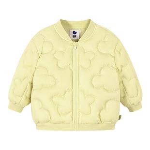 【冬季穿搭】迷你巴拉巴拉女童羽绒服外套搭配可爱毛衣加绒打底裤